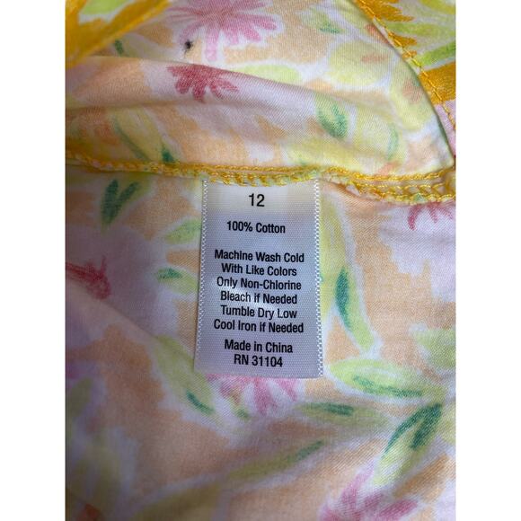 Crown & Ivy kids Dresses Bundle of 2 Size 12 Pink and Yellow - Picture 6 of 7